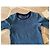 Top Stouls in camoscio elasticizzato blu - Taglia S - vista 11