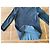 Top Stouls in camoscio elasticizzato blu - Taglia S - vista 4