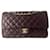 Chanel Classic Flap - Medium Dark red Leather  ref.711164