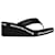 Aw Wedge 70 Sandals - Alexander Wang -  Black - Nylon  ref.711168