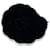 Chanel Vintage Black Velvet Camelia Camellia Flower Pin Brooch  ref.711591