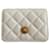 Versace La medusa Wallet White Leather  ref.711213
