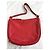 Borsa Hobo Marc Jacobs Grande in Pelle Martellata Rossa Rosso - vista 7