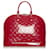 Louis Vuitton Red Vernis Alma GM Roja Cuero  ref.711760