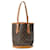 Louis Vuitton Bucket Brown Cloth  ref.711776