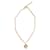 Nuevo collar corazón de Chanel Dorado Metal  ref.711790