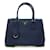 Prada Galleria Navy blue Leather  ref.711872