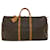 Louis Vuitton Keepall 60 Brown Cloth  ref.712176