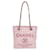 *Borsa Chanel donna Deauville PM tote bag Cocomark 31 Borsa in tweed RUE CAMBON Rosa Nylon  ref.712481