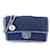 *Chanel Matelasse Chain Shoulder Bag Medallion Denim Bicolor Blue 20s Women's  ref.712495