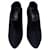 Balenciaga botas de tornozelo Preto Azul marinho Couro  ref.712501