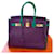 Hermès Birkin Multicolor Púrpura Cuero  ref.712520