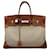 Hermès Handbags Light brown Leather Cloth  ref.712576