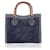 Gucci Vintage Black Suede Princess Diana Bamboo Tote Bag  ref.712591