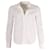 Victoria Beckham Langarm-Buttondown-Hemd aus weißer Baumwolle  ref.712907