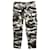 Balenciaga Camouflage Print Fitted Cargo Pants in Multicolor Cotton   ref.712912