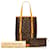 Louis Vuitton Monogram Bucket GM braun Leinwand  ref.712944