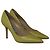 Jimmy Choo Décolleté Agnes in pelle di serpente perlata in pelle gialla - vista 3