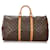 Louis Vuitton Monogram Keepall 50 Brown Cloth  ref.713107