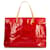 louis vuitton Monogram Vernis Reade GM red Leather Patent leather  ref.713111