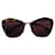 Miu Miu Cat Eye Sunglasses in Havana Brown Acetate Cellulose fibre  ref.713141