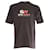 T-shirt Balenciaga in jersey con stampa GW in cotone nero  ref.713212