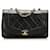 Chanel Diana Flap borsa a tracolla nera Nero Agnello Pelle  ref.713246