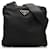 prada Tessuto Flat Crossbody Bag black Nylon  ref.713248