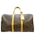 Louis Vuitton Keepall Bandouliere 50 Braun Leinwand  ref.713362