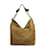 Jimmy Choo Taupe Brown Suede Knots Handle Hobo Shopper Shoulder bag Handbag Beige Leather  ref.713461