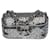 Classique Sac série limitée Chanel Mini Flap bag en micro sequins argentés brodés Synthétique  ref.713789