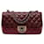 Chanel Handtaschen Braun Bordeaux Leder  ref.713892