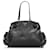 Prada Black Vitello Daino Shoulder Bag Leather Pony-style calfskin  ref.713942