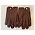 Hermès Guantes de piel de cordero marrón Castaño - vista 2
