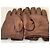 Hermès Guantes de piel de cordero marrón Castaño - vista 9
