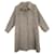 talla de abrigo burberry vintage 40 Castaño Tweed  ref.714295