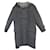 Burberry duffle coat size 40 Grey Wool  ref.714341