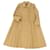 Yves Saint Laurent  Balmacaan Coat Beige Cotton Wool  ref.714359