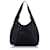 Prada Black Vitello Daino Shoulder Bag Leather Pony-style calfskin  ref.714362