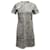 Tory Burch Bandana T-Shirt-Kleid aus beiger bedruckter Baumwolle  ref.714413