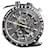 Reloj OMEGA Speedmaster lado oscuro de la luna Apollo 8 44.25 MM Bienes genuinos '22 comprado sin usar Negro Cerámico  ref.714469