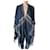 Abercrombie & Fitch Coats, Outerwear Blue Acrylic  ref.714479