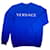 Versace Pullover Blau Baumwolle  ref.714535