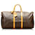 Louis Vuitton Brown Monogram Keepall Bandouliere 55 Cloth  ref.714581