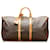 Louis Vuitton Brown Monogram Keepall Bandouliere 55 Cloth  ref.714596