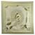 Hermès HERMES SWING SCIARPA GOLF CARRE IN SETA BEIGE SCIARPA JULIA ABADIE IN SETA  ref.714825