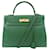 Hermès Kelly Green Leather  ref.715061