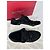 Sneakers Skylar Salvatore Ferragamo in camoscio e rete nere - vista 8