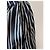 Falda de rayas J.Crew Negra Blanca Talla S Negro Blanco - vista 2