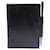 Hermès VINTAGE HERMES AGENDA HOLDER IN BLACK LEATHER BOX SILVER PEN DIARY HOLDER PEN  ref.715471